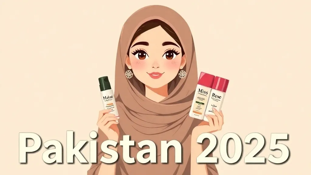 Pakistani girl applying Miss Rose Foundation for natural makeup look